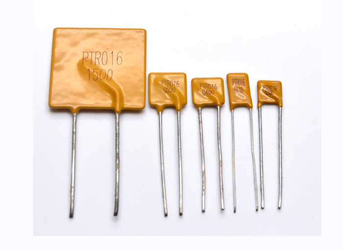 bussmann PTR016V系列 自恢復插件保險絲 黃色可恢復